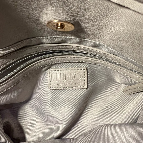 Liu Jo Grey and Gold multi section hand and shoulder bag - Picture 2 of 6